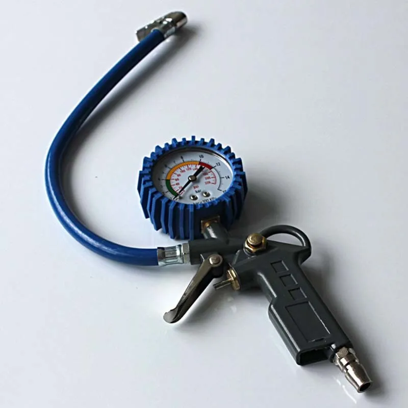 Автомобильный тестер давления в шинах измеритель воздуха Измерение 220psi гибкий