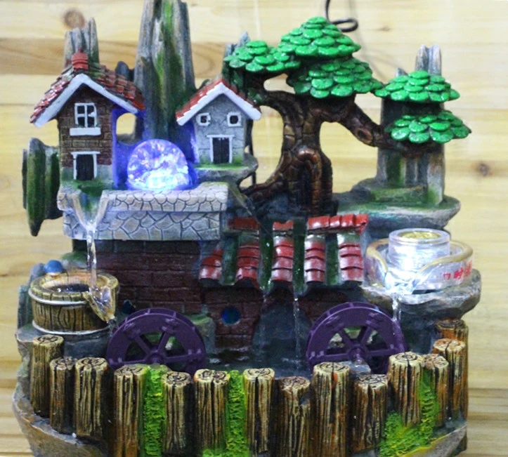 Специальное предложение Китайский фонтан увлажнитель Домашнего Интерьера лаки