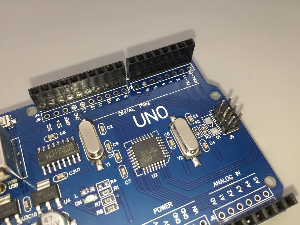 5 шт. один комплект UNO R3 (CH340G) MEGA328P для Arduino + USB кабель|Измерители напряжения| |