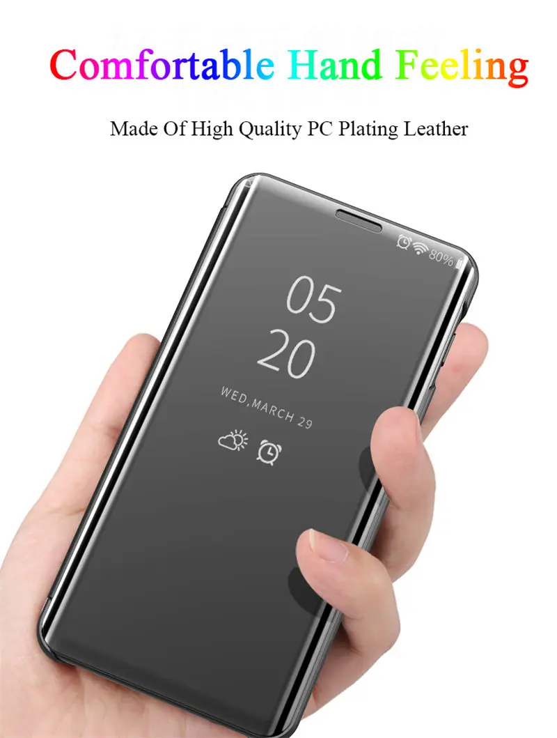 Роскошный зеркальный чехол 1+ 7 Pro с умным окошком для Oneplus 6 6T 7, кожаный чехол 360 с полной защитой для Oneplus7pro Carcasa