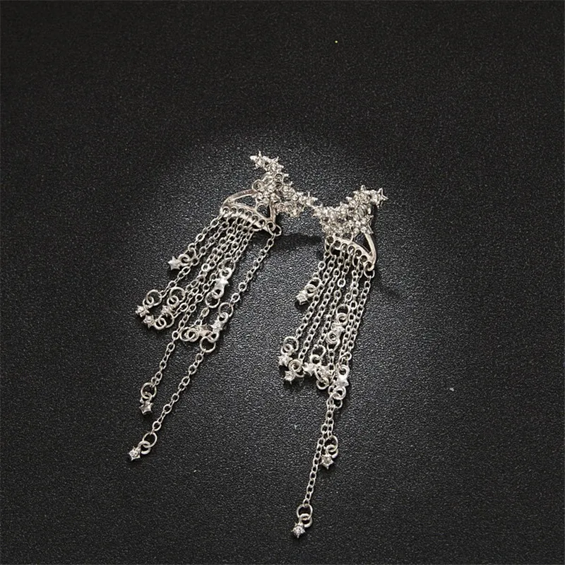 Женские серьги с кристаллами Olaru новые корейские Винтажные рождественский