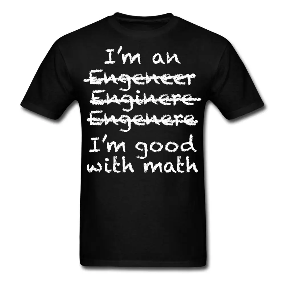 Инженер Юмор мужская Футболка Мужчины 2017 Летом Шею Майка 100% Хлопок Прямо