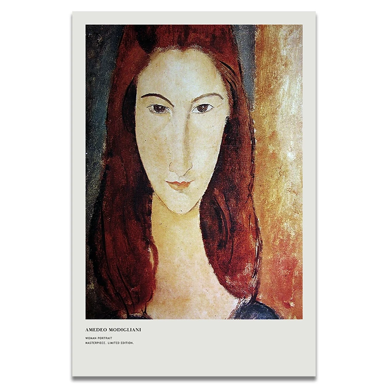 Современная Геометрия Amedeo Modigliani женщина Mattis Эскиз Холст печать живопись плакат Настенные картины для гостиной украшение дома
