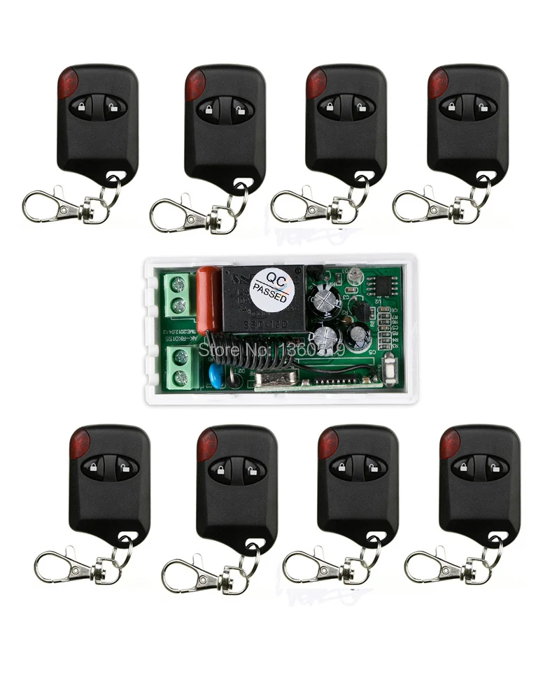 Беспроводной Радиочастотный пульт дистанционного управления 315 В переменного