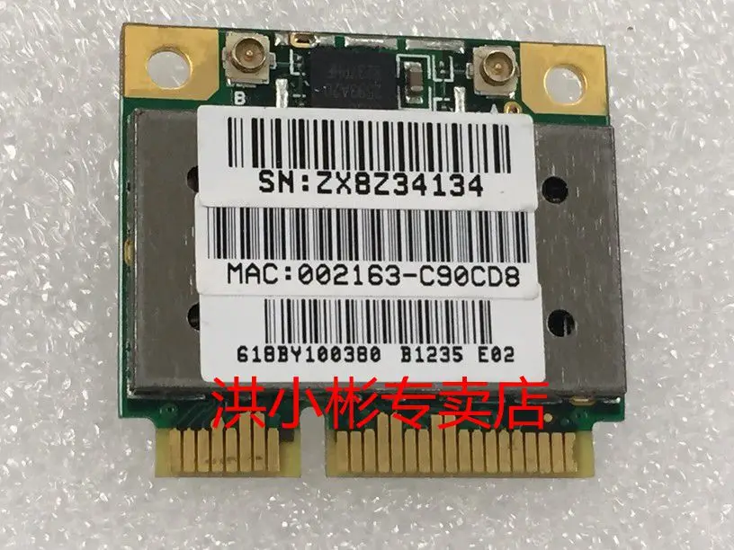 SSEA Atheros AR5BHB92 AR9280 Half Mini PCI-E 2, 4/5, 0  802.11b/G/N    DELL Toshiba Acer Sony Samsung Asus