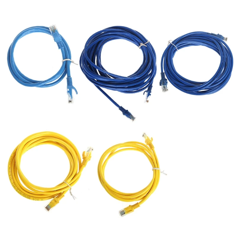 Соединительный кабель RJ45 Ethernet для локальной сети Cat5e Cat5 0 8/1 6/2 4/4/8 м компьютера ПК