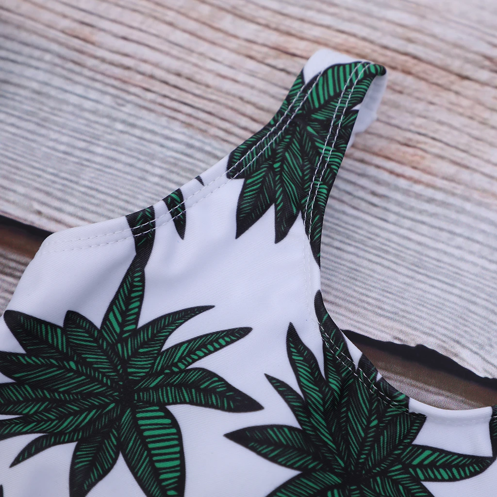 Новинка 2019 купальник для маленьких девочек цельная пляжная одежда мамы и дочки