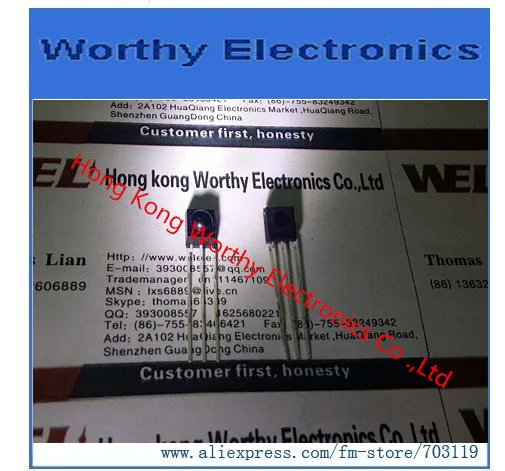 

Free shipping 10PCS/LOT TSOP34438 TSOP 34438 3V PH.MODULE 38KHZ S.VIEW