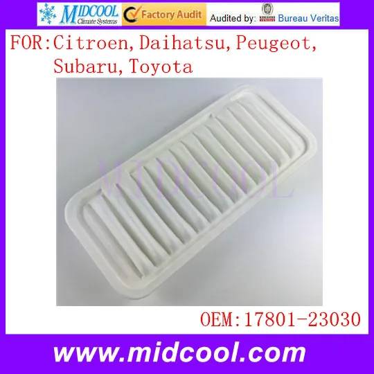 Новый воздушный фильтр OEM 17801 23030 1780123030 для Citroen Daihatsu Peugeot Subaru Toyota|filter air|filter subarufilter