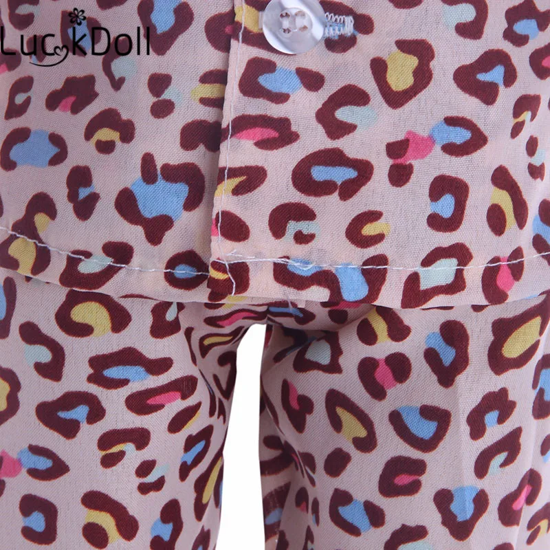 Кукольная Пижама Luckdoll hot подходит для 18 дюймовых американских искусств и 43 см