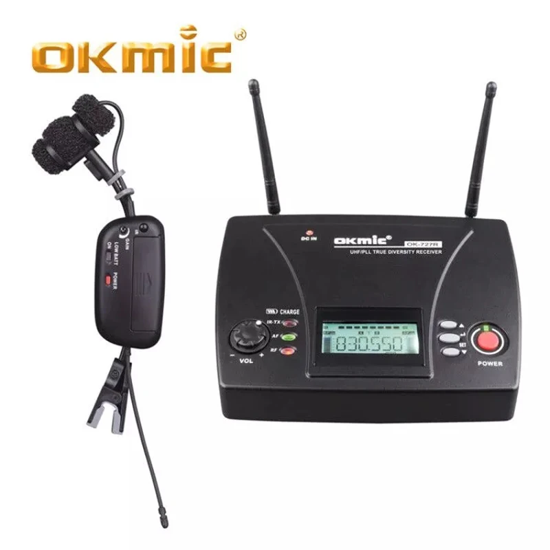 Правда разнообразие профессиональный саксофон беспроводной микрофон ИК