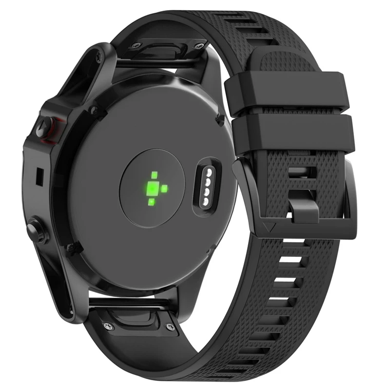 26 22 20 мм ремешок для часов Garmin Fenix 5X5 5S Plus 3 3HR D2 S60 часы Quick Release силиконовые Easyfit ремешок