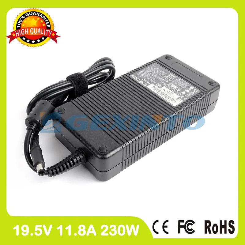 19 5 V 11.8A 230W зарядное устройство для ноутбука адаптер питания переменного тока