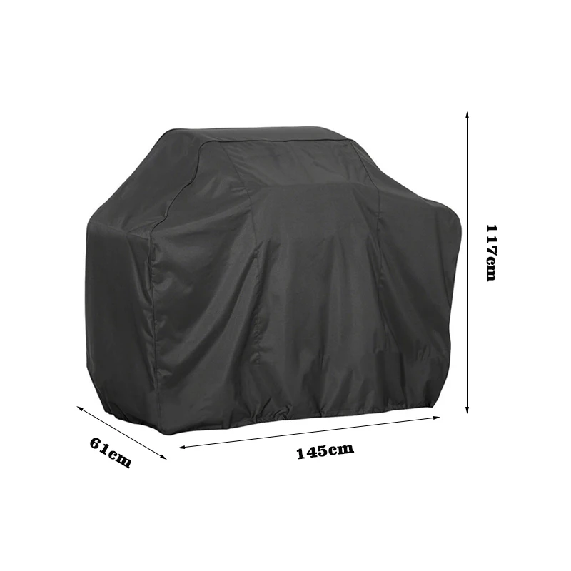 Обложки с барбекю противостоять дождя и УФ Оксфорд Пылезащитный чехол для барбекю гриль барбекю чехол для защиты газ уголь Аксессуары для барбекю