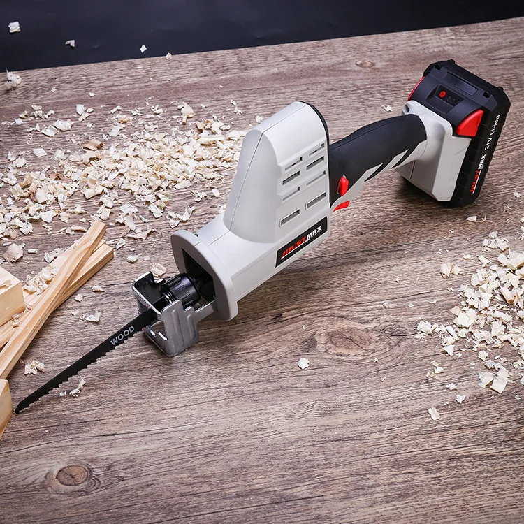 Литиевая сабельная пила бытовая Многофункциональная портативная бензопила для