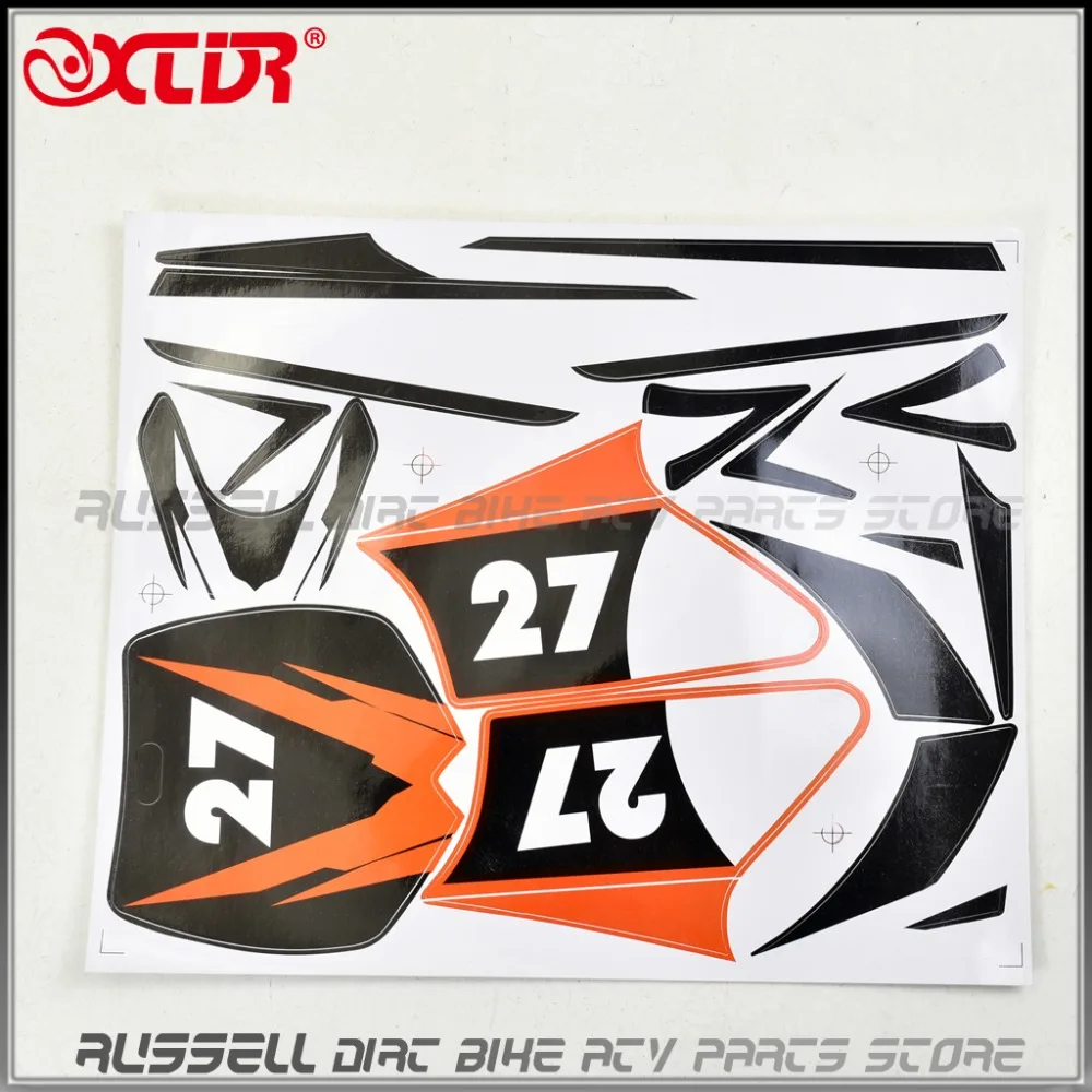 Набор пластиковых наклеек и переводных картинок для маленьких миниатюрных