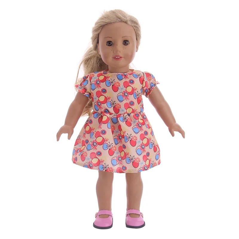 Luckdoll красивое платье Одежда для куклы Американский 18 дюймов девушка игрушки 43 см