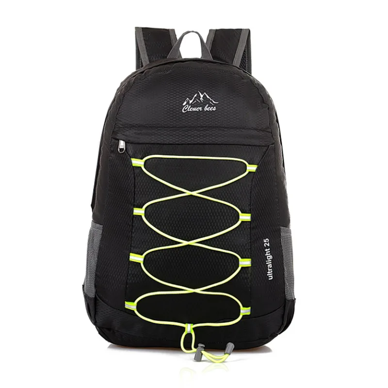 Folding Backpack Ultralight Waterproof Men's Laptop Craft Nylon Shoulders Package Traveling for Work on Foot | Багаж и сумки