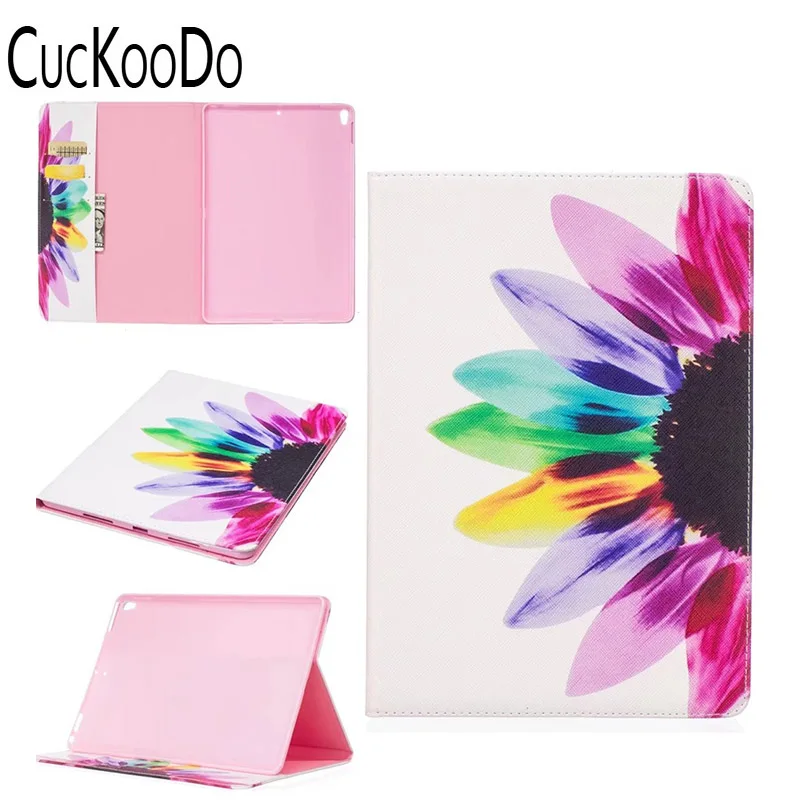 CucKooDo для iPad Pro 10 5 '' цветной защитный чехол всего тела с подставкой слот карт