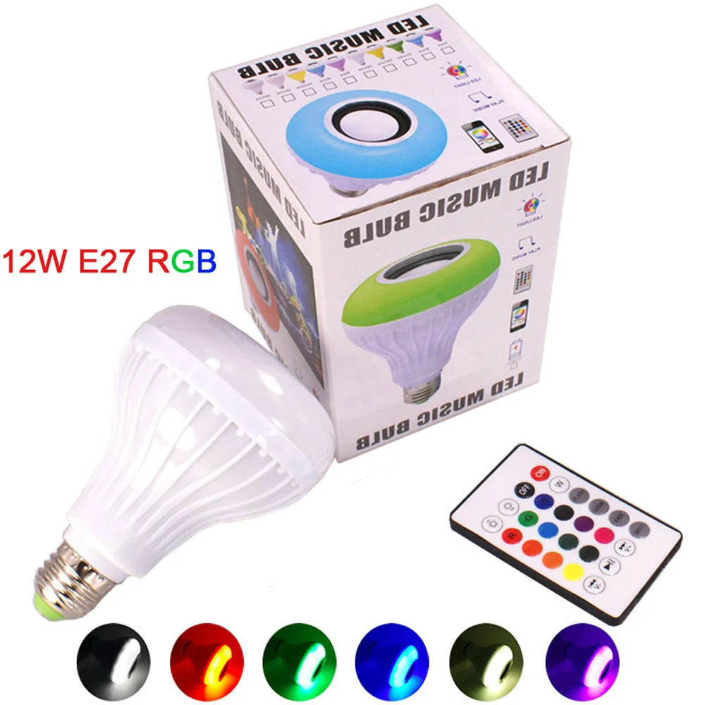 RGB светодиодный светильник GU10 E27 E14 Светодиодный светильник 3 Вт 5 Вт 7 Вт 12 Вт 16 цветов 110 В 220 В bombillas светильник+ контрольная лампочка с регулируемой яркостью светодиодный светильник для комнаты