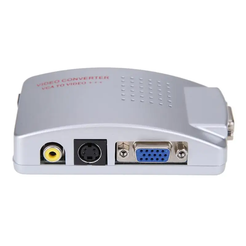 Универсальный адаптер NTSC PAL VGA в TV AV RCA конвертер сигнала видео переключатель