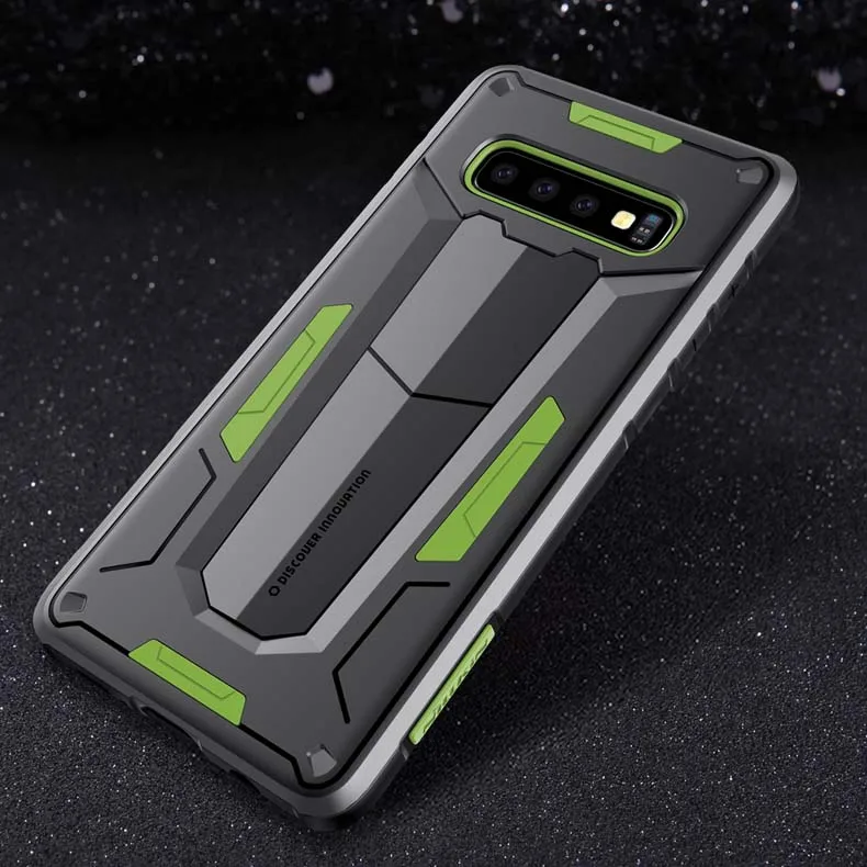 Для samsung Galaxy S10 чехол S10 Plus задняя крышка Nillkin Defender 2 TPU+ PC бронированные телефонные чехлы обложки для samsung Galaxy S10 Plus