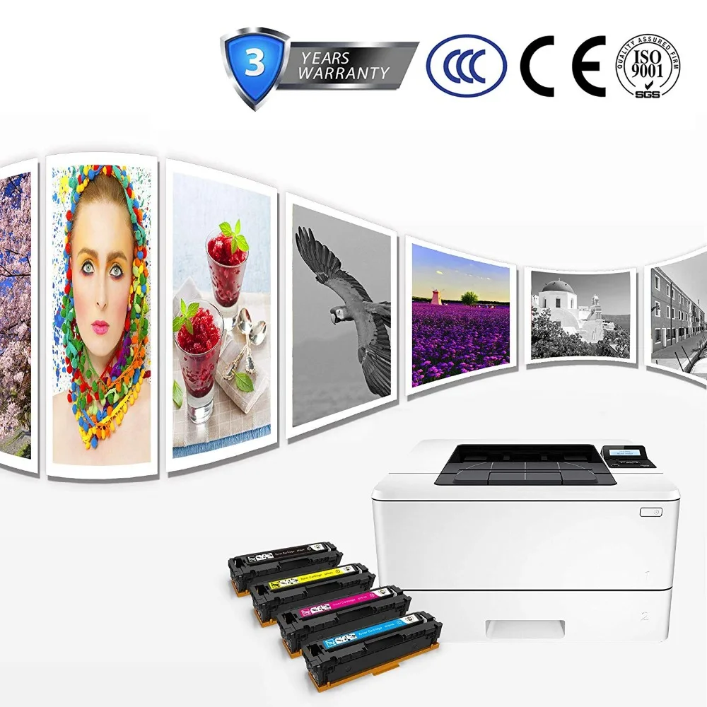 SHIZHI совместимый тонер-картридж HP 204A CF510A CF511A CF512A CF513A для Laserjet Pro MFP M180nw M180n M181fw M181 M154nw