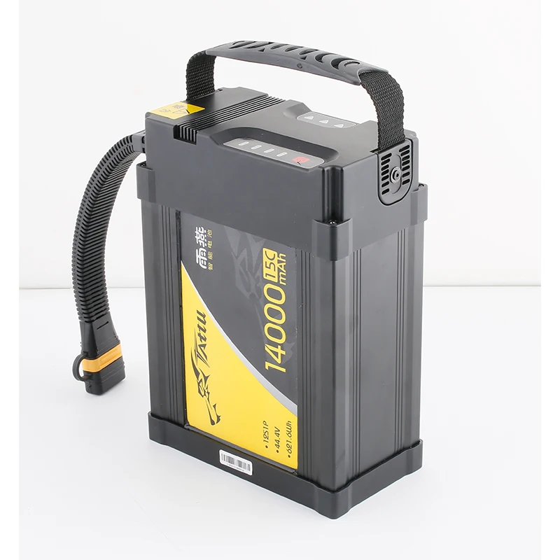 Новый TATTU 14000mah 15C 44 4 V 12S 1P Интеллектуальный аккумулятор lipo батарея для UAV
