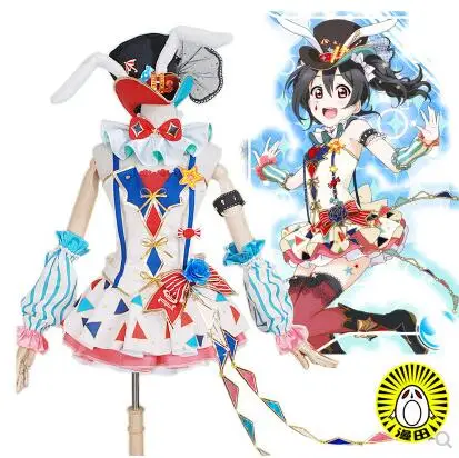 Lovelive! Honoka Kotori Umi Eli Nozomi Maki Rin Hanayo Nico awaken цирковое Платье Аниме Косплей Костюм - Цвет: Nico Yazawa