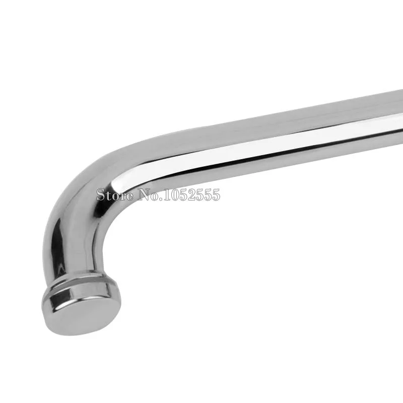 Высокое Качество 2 ШТ. Душ Ручки Из Нержавеющей стали Ванная Комната Ручку