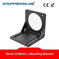 nema 34 mounting bracket alloy steel nema 34 86mm stepper motor bracket for stepper motor3d printer