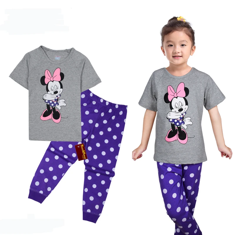 Весна 2020 детские пижамы с рисунком мышки одежда для сна маленьких мальчиков и