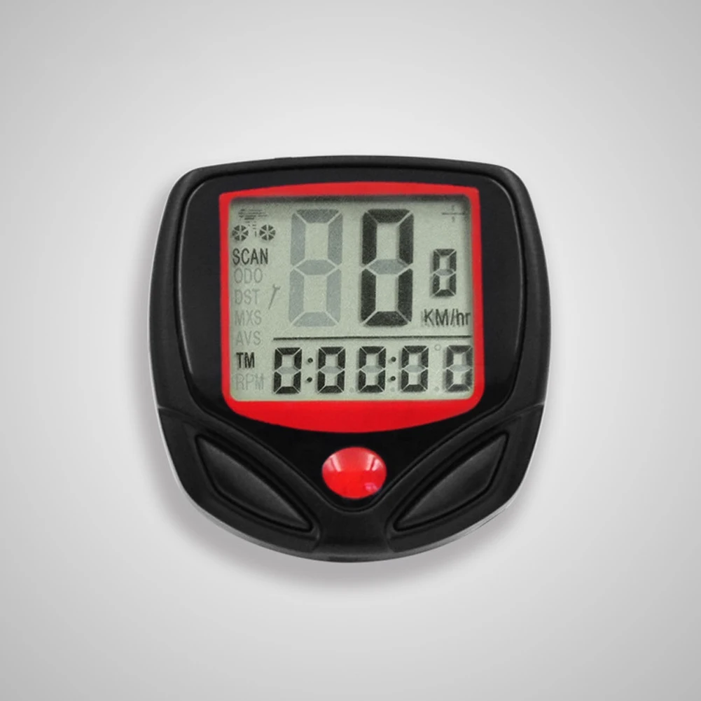 Multifunction Odometer Speedometer Waterproof Compatible Easy Installation Accessories Cycling Bicycle Computer Robust | Спорт и