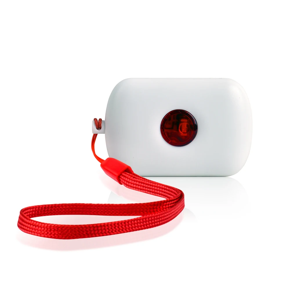 Поддержка нажимной и вытяжной сигнализации беспроводная кнопка SOS тревожная для