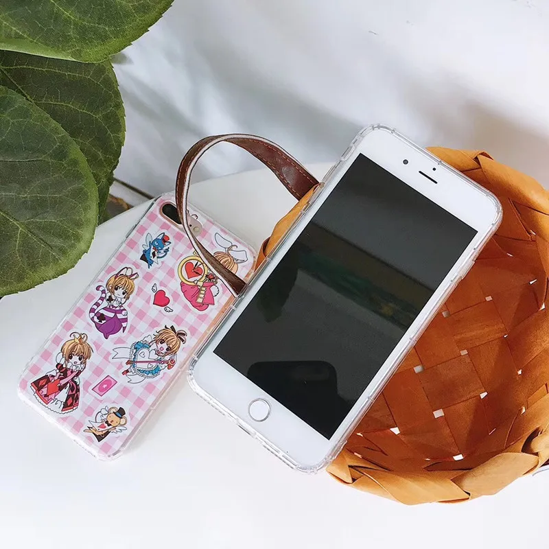 Japanese anime beauty girls Phone case for iphone XS Max XR X 6S 6 7 8 Plus soft TPU clear cover kawaii Sailor Moon figure cases |
