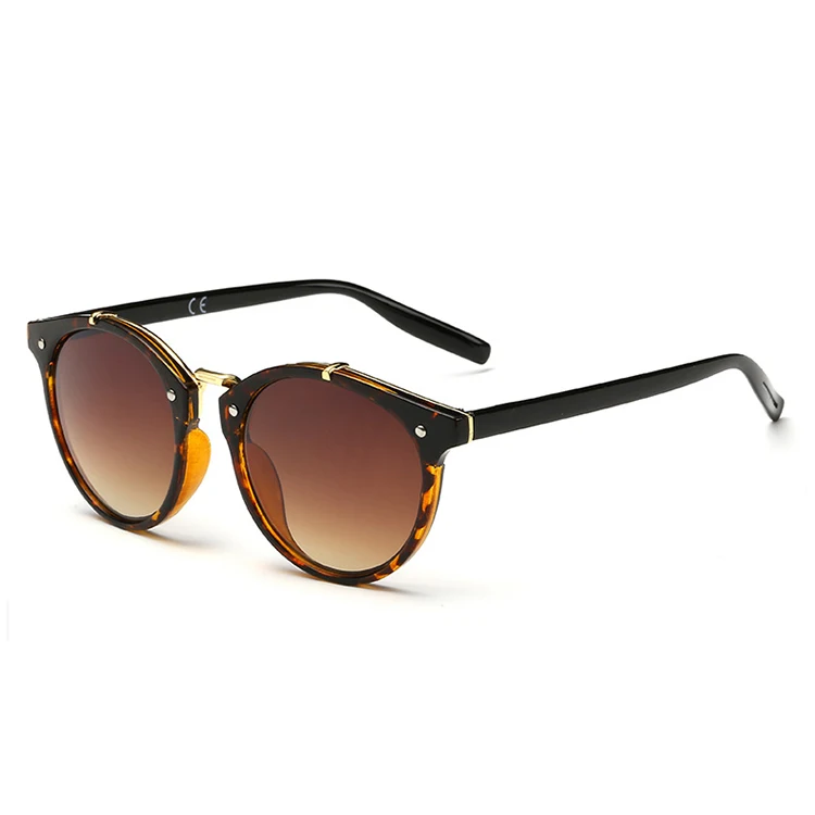 Роза конфеты Бразилия Горячие круглый Солнцезащитные очки для женщин милый