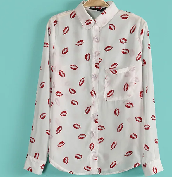 Женские топы и блузки 2019 осень элегантное платье с печатным рисунком длинным