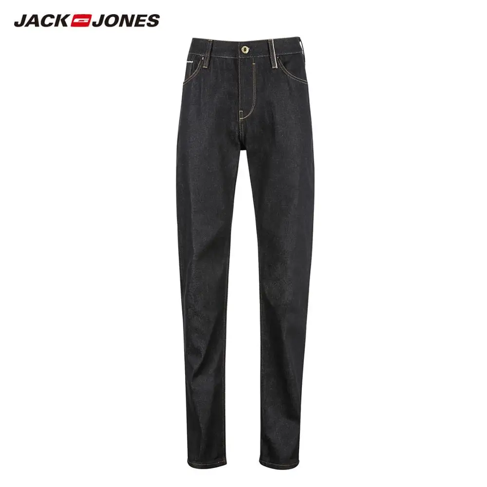 JackJones мужские повседневные свободные джинсы из 100% хлопка штаны с карманами