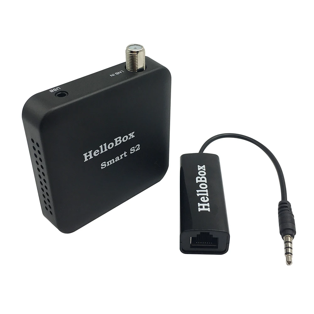 Смарт ресивер Hellobox S2 спутниковый ТВ управление через приложение Wi Fi DVB