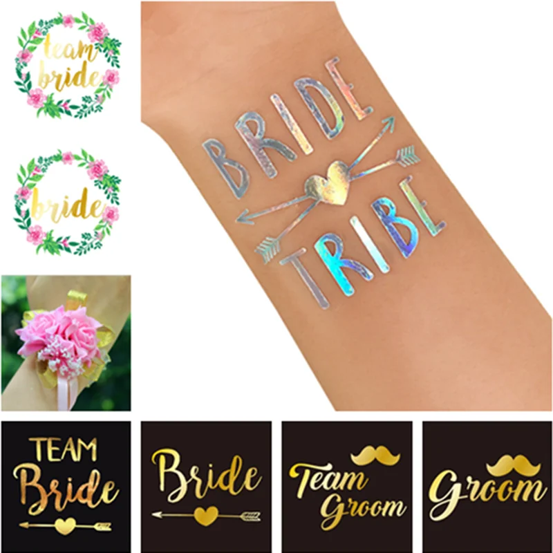 5 шт. Свадебные украшения для невесты девичник товары вечеринок Команда жениха