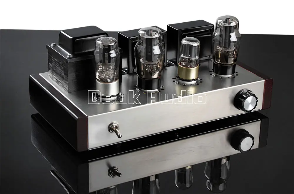 Douk Audio 6N9P+ 6P3P вакуумный ламповый усилитель стерео одноконцевой класса А Hi-Fi 2,0 канальный встроенный усилитель