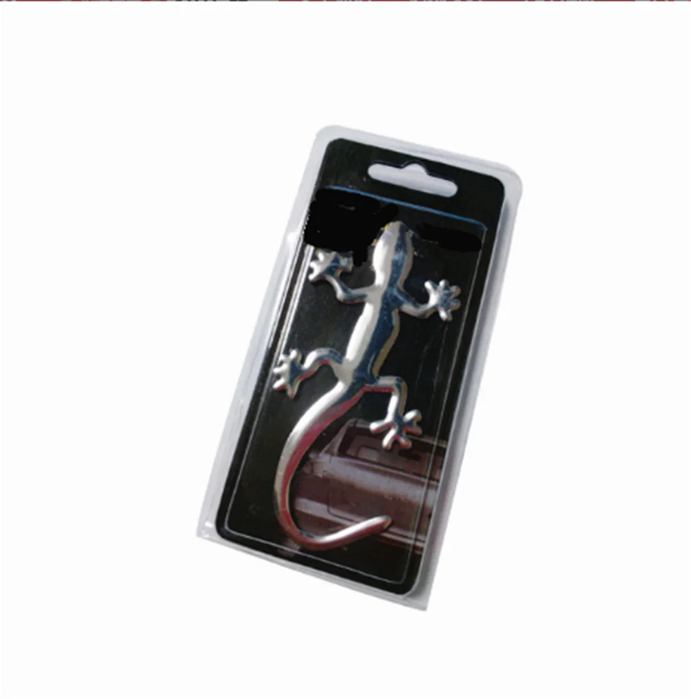 Автомобильные аксессуары индивидуальная Наклейка 3D Ящерица Геккон значок для