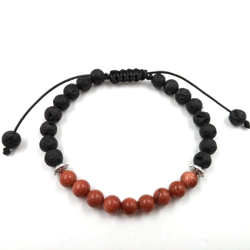 2020 дизайн Мода тигровый глаз шпата бусы мужские браслеты с подвесками природного