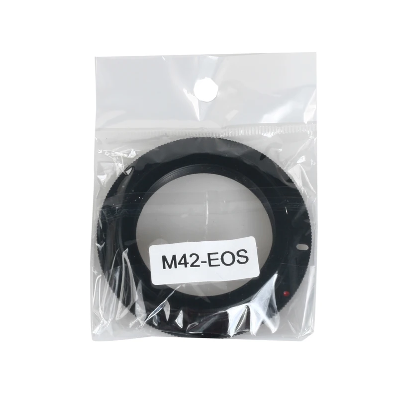 10 шт. алюминиевый Объектив M42 для Canon EOS EF кольцо адаптера Rebel XSi T1i T2i 1D 550D 500D 60D 50D 7D