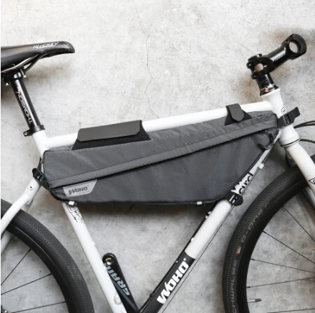 WOHO &quotXTOURING&quot BIKEPACKING Сверхлегкий каркас мешок железно-серый велосипедные сумки