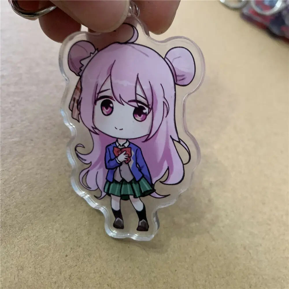 Happy Sugar Life Satou Matsuzaka Коби Шио акриловый брелок для ключей с фигуркой|Реквизит