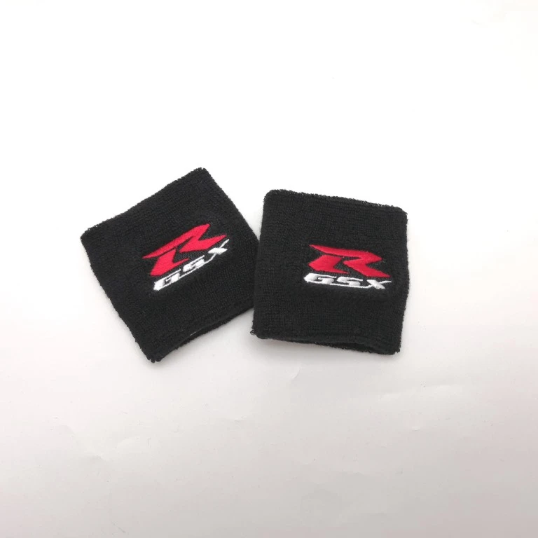 GSXR 2pcs 7 см* 7 см мотоцикл GSXR GSX-R под воздействием тормозной жидкости резервуар носки для Suzuki GSXR1000 GSXR600 GSXR750 K1 K2 K3 K4 K5 K6 K7 K8 K9 - Цвет: GSXR 2pcs
