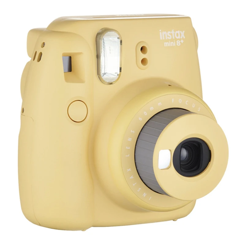 Fujifilm Instax Mini 8 Plus Camera Honey + Fuji Instant 40 Film White Edge Photo Picture Plain | Электроника