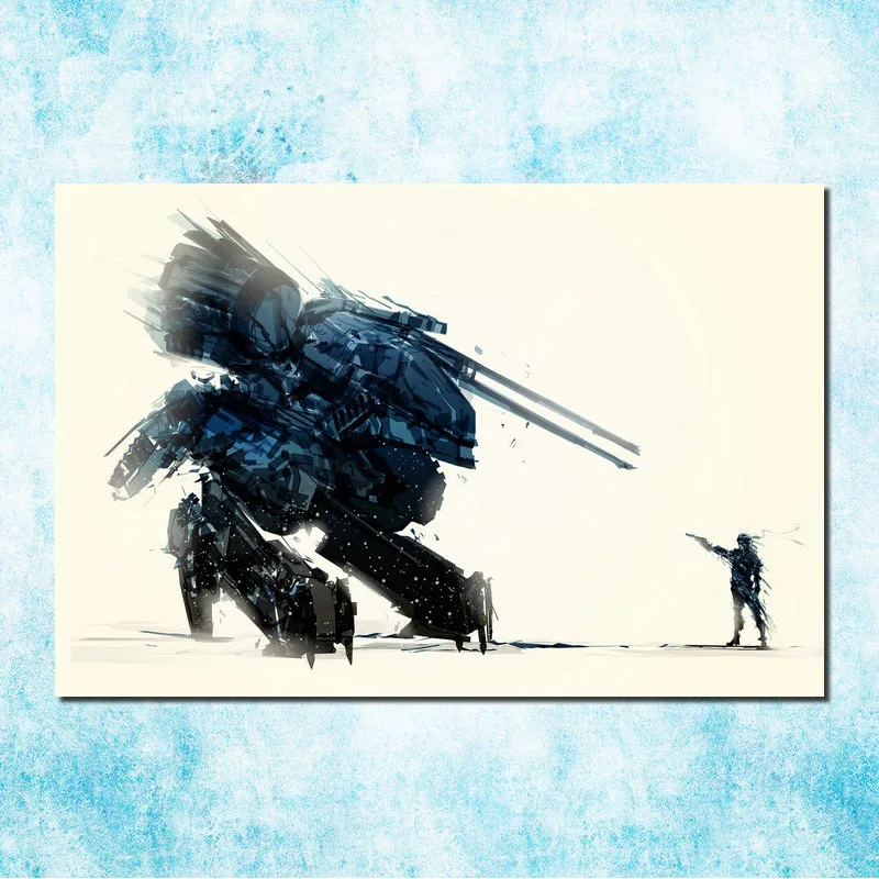 Metal Gear Solid V фантомная боль Искусство Шелковый Холст печати плакатов 13x20 24x36 дюймов