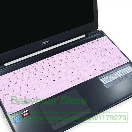Клавиатура Защитная крышка из термопластичного полиуретана(15,6 Для acer Aspire E5-511G E15 Es1-512 Vn7-791G Extensa 2508 Es1-531 Ex2519 Ek-571G - Цвет: allpink